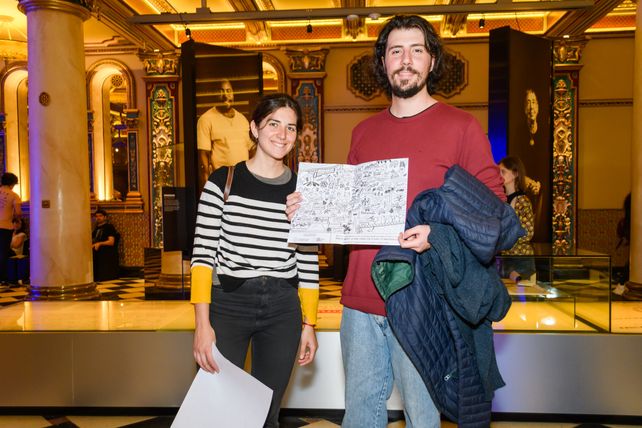 Julia Sepliarsky  y Gerónimo Tártara