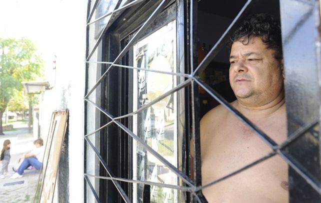 El marido de la mujer asaltada.