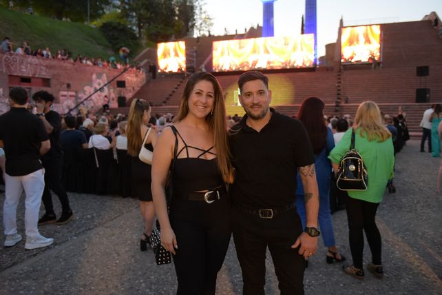Jimena Martínez y Marcos Poggi
