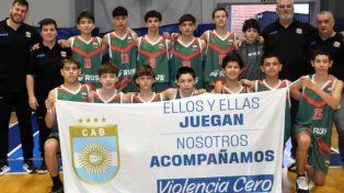 El equipo de la FBER avanzó a paso firme en el Campeonato Argentino de Infantiles