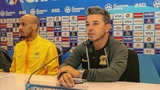 Marcelo Gallardo se presenta en la Champions de Asia.