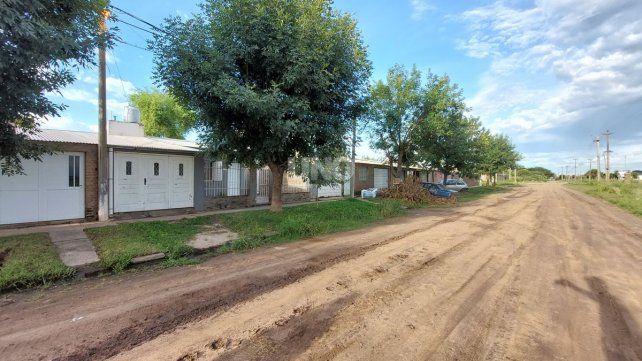 La zona del robo de la moto en barrio Punta Norte