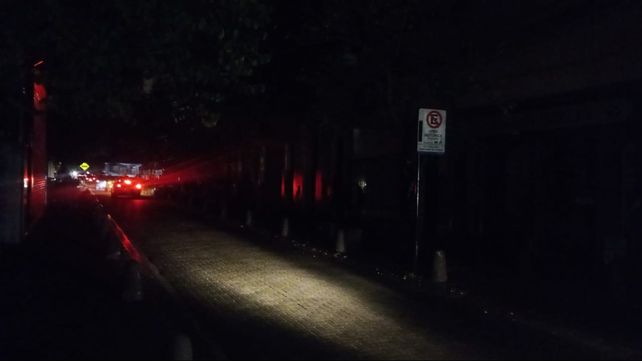 El corto afectó a una gran parte de Rosario