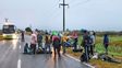 Arroyo Leyes: chocó, huyó y dejó heridos a un ciclista y a un motociclista sobre Ruta 1