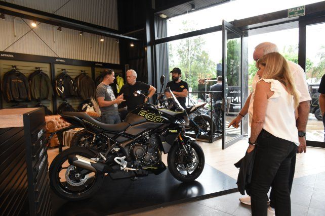Triumph realizó el lanzamiento de la nueva Tiger Sport 800 en Rosario.