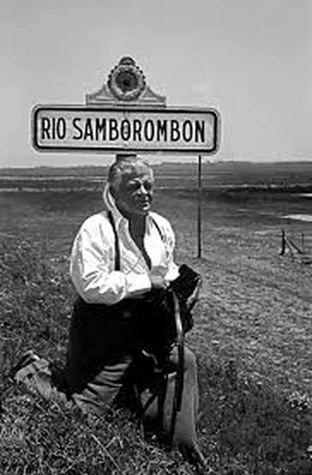 Evert Taube cuando volvió a Samborombon, ya en edad adulta