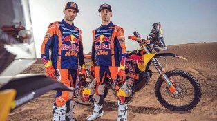 Los salteños Kevin y Luciano Benavides compartirán equipo en KTM.