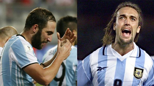 El video viral de Higuaín y Batistuta que es furor en las redes y Whatsapp