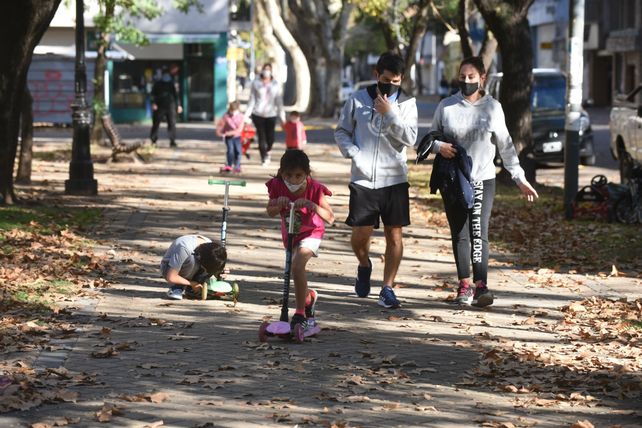 Los rosarinos aprovecharon a pleno el segundo día de salidas recreativas