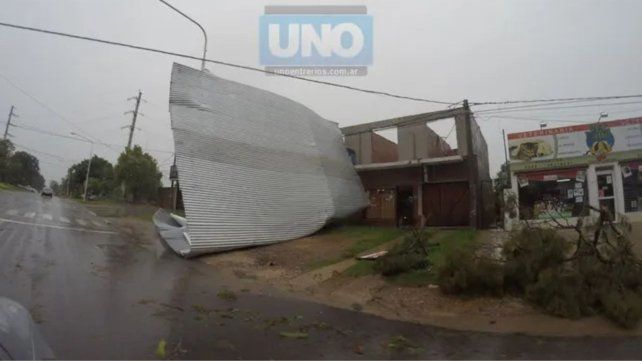A 10 años del fuerte temporal que azotó Paraná: otra vez la capital bajo agua