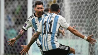 Messi de La bajada y Di María de Perdriel, la referencia a Rosario en el emocionado comentarista italiano durante el primer gol argentino a México