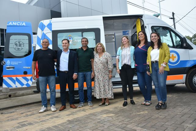Ybarlucea recibió una ambulancia 0 kilómetro