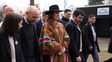 Villarruel volvió a Santa Fe y sumó una foto con dirigentes de Pullaro