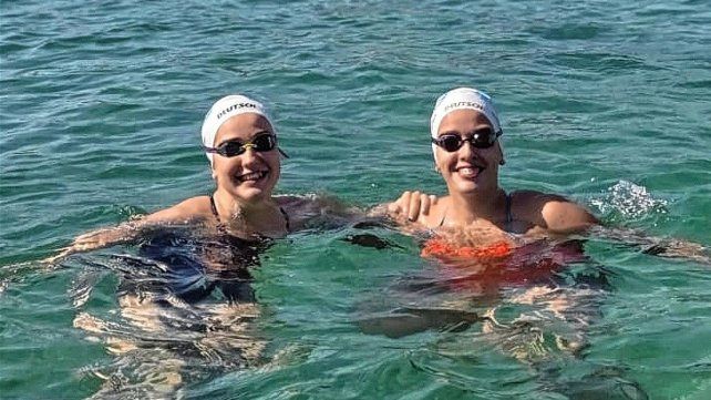 Sofía Garcés y Candela Giordanino compitieron en la segunda fecha de la Copa del Mundo.