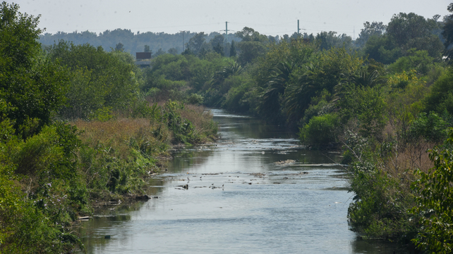 Las aguas del arroyo Ludueña