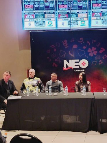 Presentaron el festival de boxeo que se realizará en Sionista