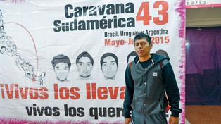 Es un orgullo ser un campesino egresado de Ayotzinapa, dice Francisco Sánchez Nava, de 19 años.
