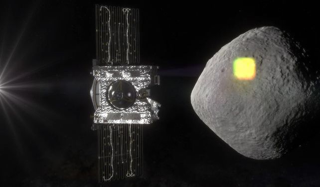 Largo viaje. La sonda Osiris Rex tardará dos años en llegar al astro.