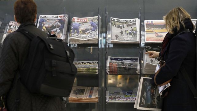 Las imágenes del atentado terrorista en Londres