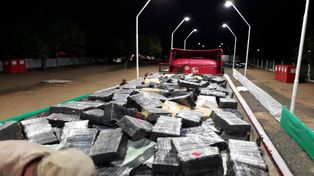 Incautan el segundo mayor cargamento de marihuana de la historia