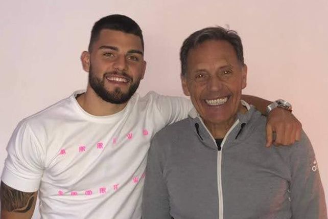 Nacho Russo es hincha de Central por el legado de su padre Miguel.