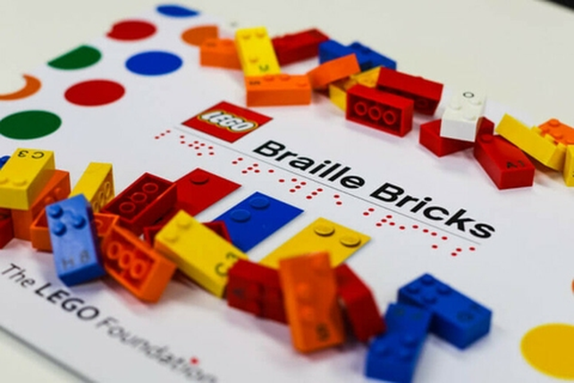 Lego presenta Braille Bricks, ladrillos para chicos ciegos