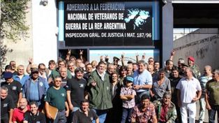 Los excombatientes de Malvinas volverán a desfilar el Día de la Bandera