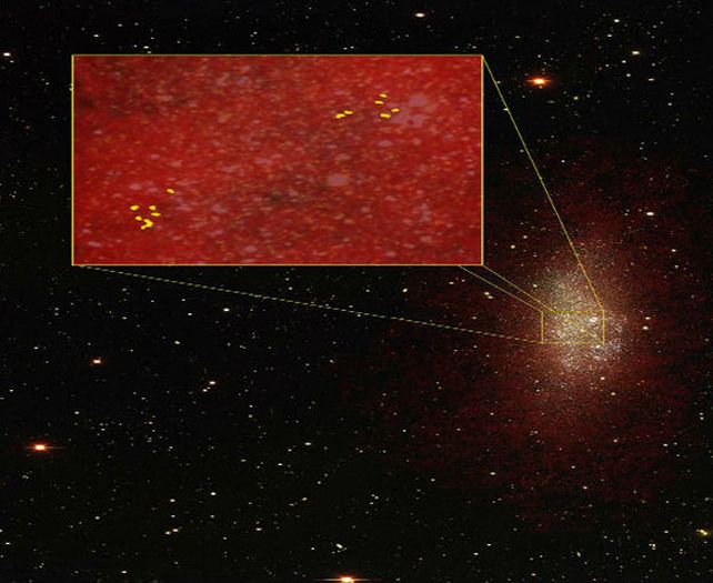 Descubren una incubadora de estrellas