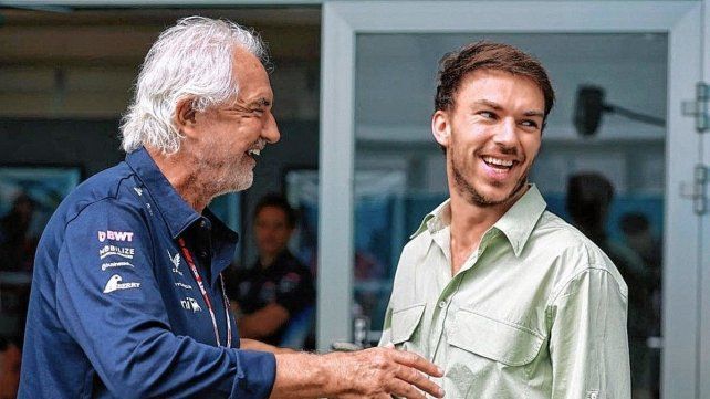 Gasly salió a bancar a Briatore tras incorporar a Colapinto Gasly salió a bancar a Briatore tras incorporar a Colapinto