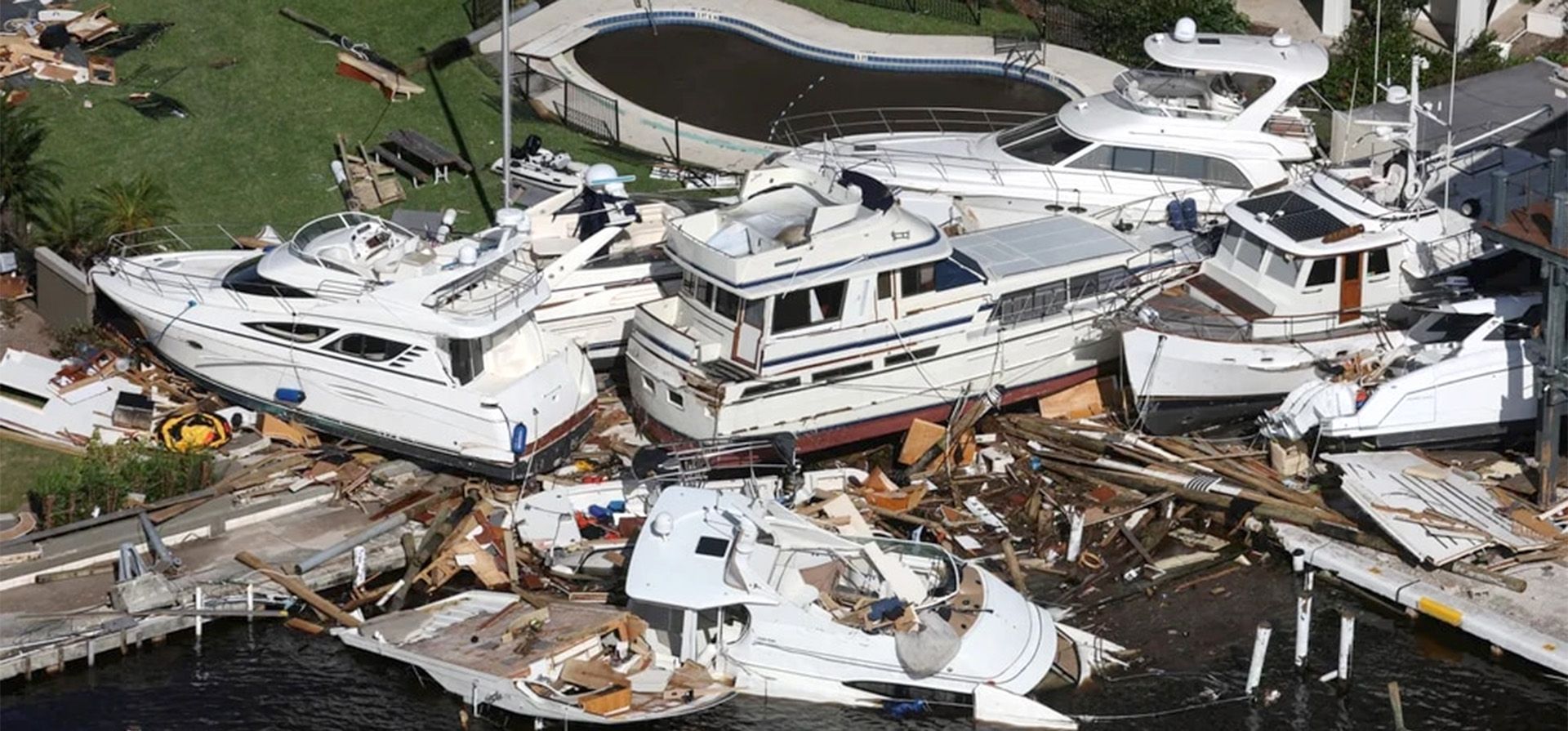 El paso del huracán Ian por Florida en imágenes