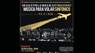 Música para Volar presenta un concierto sinfónico a la carta con canciones de Gustavo Cerati