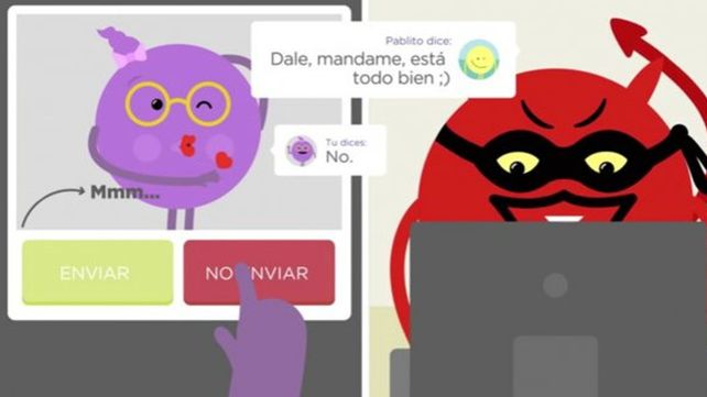 Un video recomienda a los chicos cómo prevenir el ciberacoso por chats y redes sociales