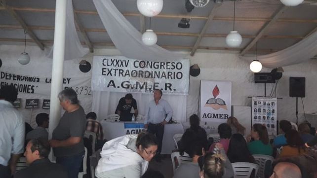 Agmer rechazó la propuesta salarial y convocó al paro el jueves y viernes
