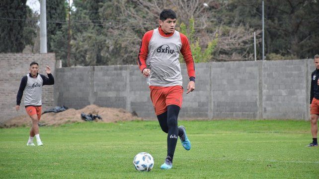 Gabriel Díaz tuvo su primer contacto con el balón&nbsp;