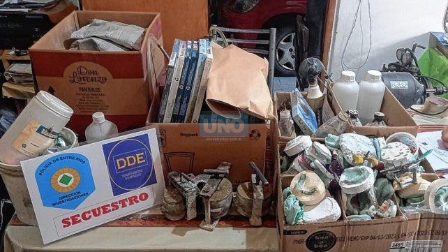 Diamante: en allanamientos ubican a dos odontólogos truchos