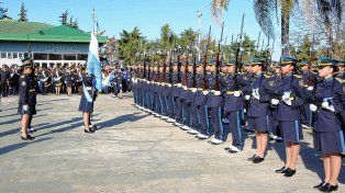 Día de la Bandera: 410 cadetes de la Policía juraron lealtad