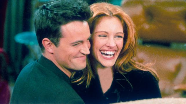 Julia Roberts y Mattew Perry compartieron una corta relación durante la década de los 90