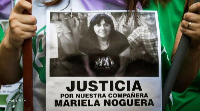 Mariela Noguera presente justicia quintuple crimen