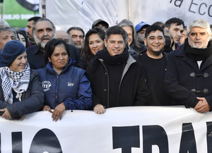 Kicillof criticó al gobierno libertario por la ley de propiedad privada