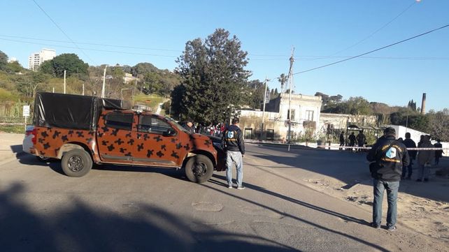 Despliegue. El operativo con ocho allanamientos se realizó sin incidentes