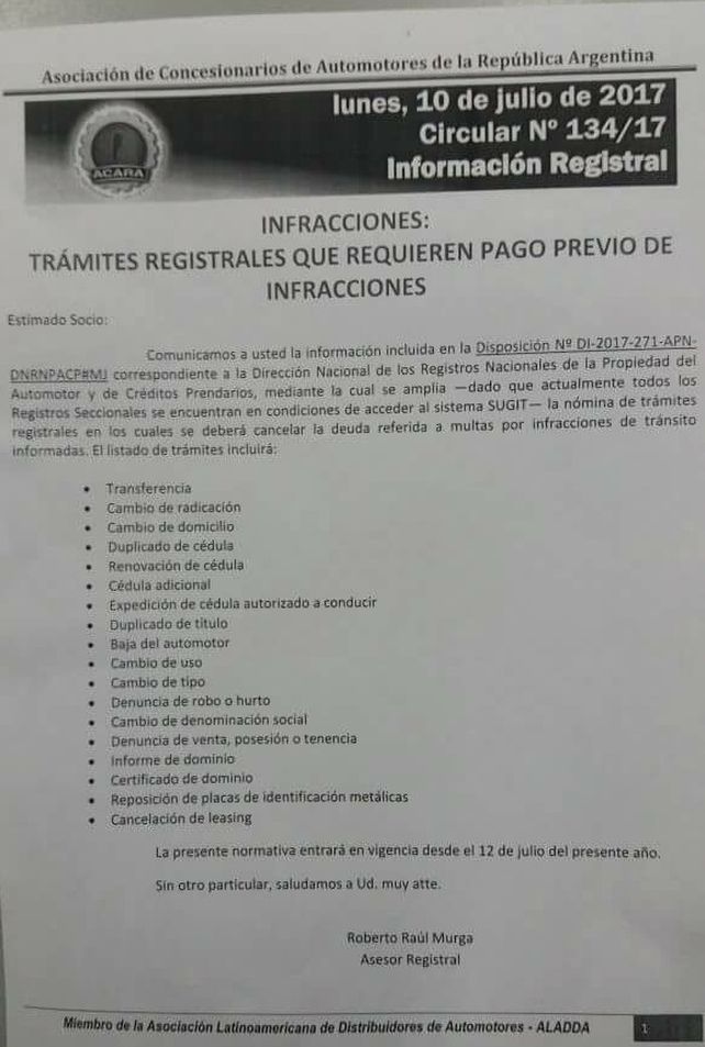 Serán más los trámites por los que se exigirá el pago de las multas tránsito