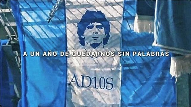 El emotivo video de AFA a un año de la muerte de Maradona