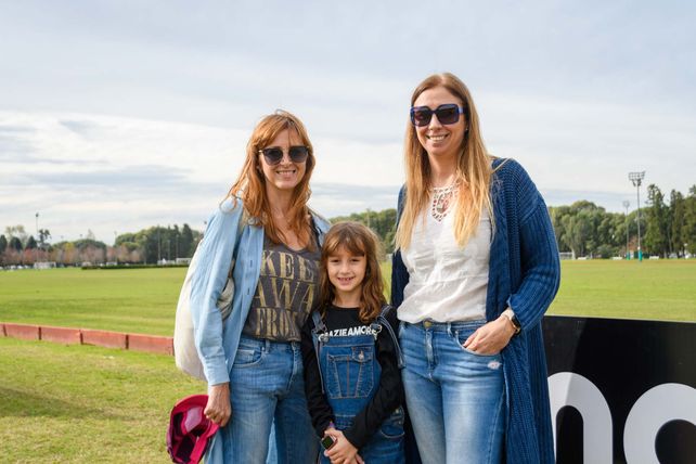 Laura Bartolacci, Rafaela Giardini y Sandra Rojo