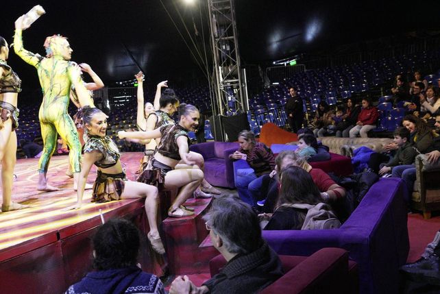 El Circo Servian estrenó su inédita función inclusiva