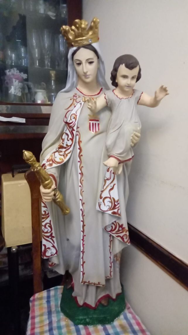 La Virgen de la Merced y el Niño Jesús