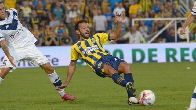 Lucas Gamba jugó varios años en Central, donde se ganó el cariño de los hinchas.
