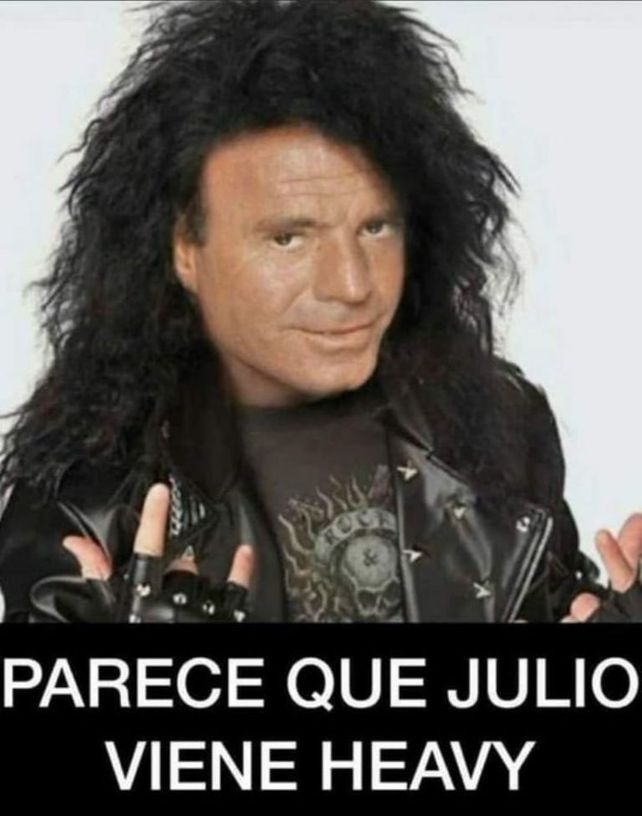 Cambia el mes y vuelven los memes de Julio Iglesias