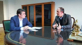 José Corral se reunió con el ministro de Energía de la Nación