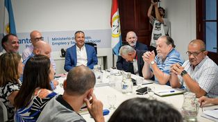 Gremios y gobierno. Los representantes de Amsafé y Sadop volverá a verse las caras este miércoles con las autoridades del gobierno provincial.