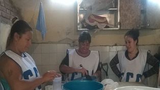 Jornada de reclamo de las trabajadoras de la casa de la Mujer